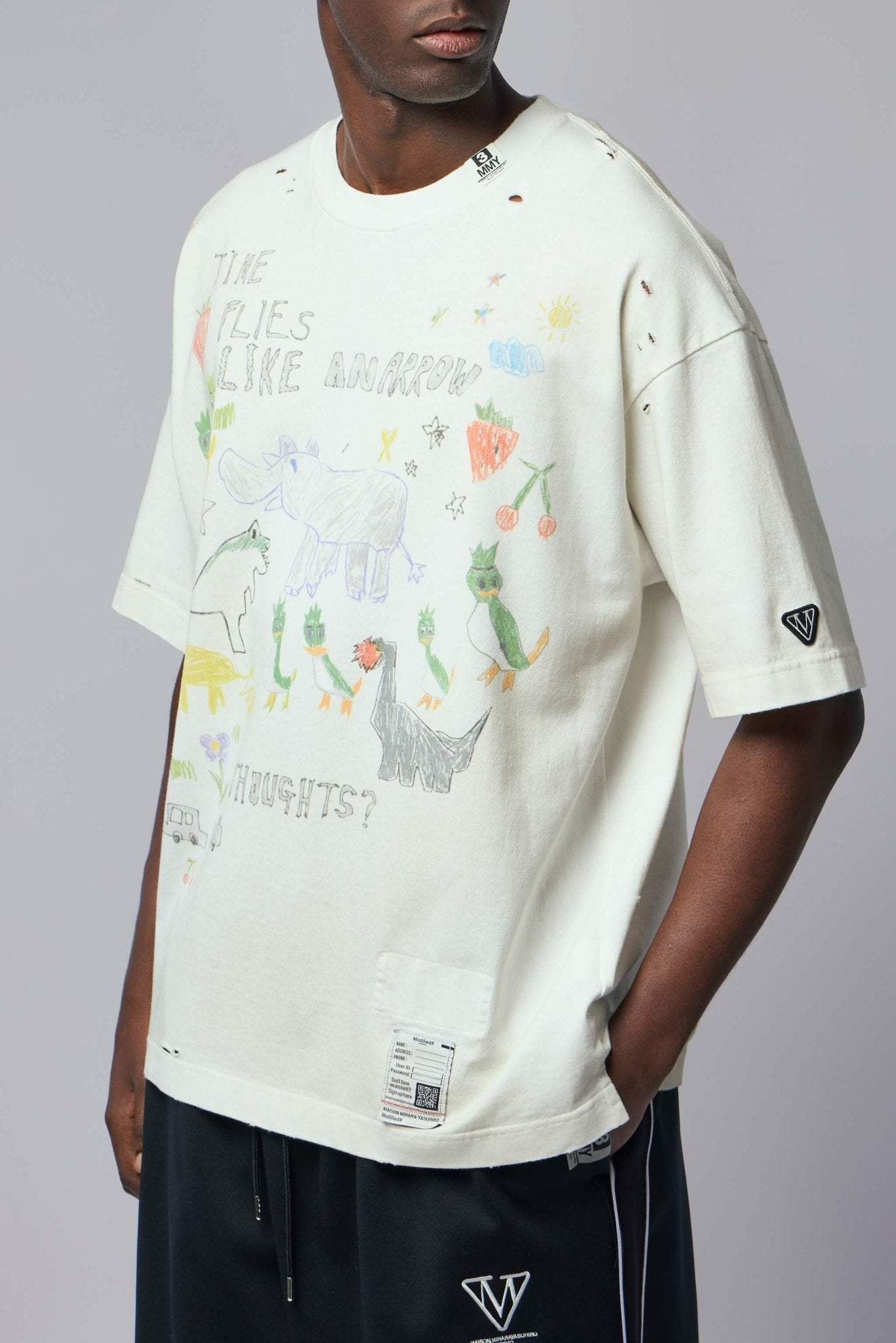Kids Doodle Printed T-shirt