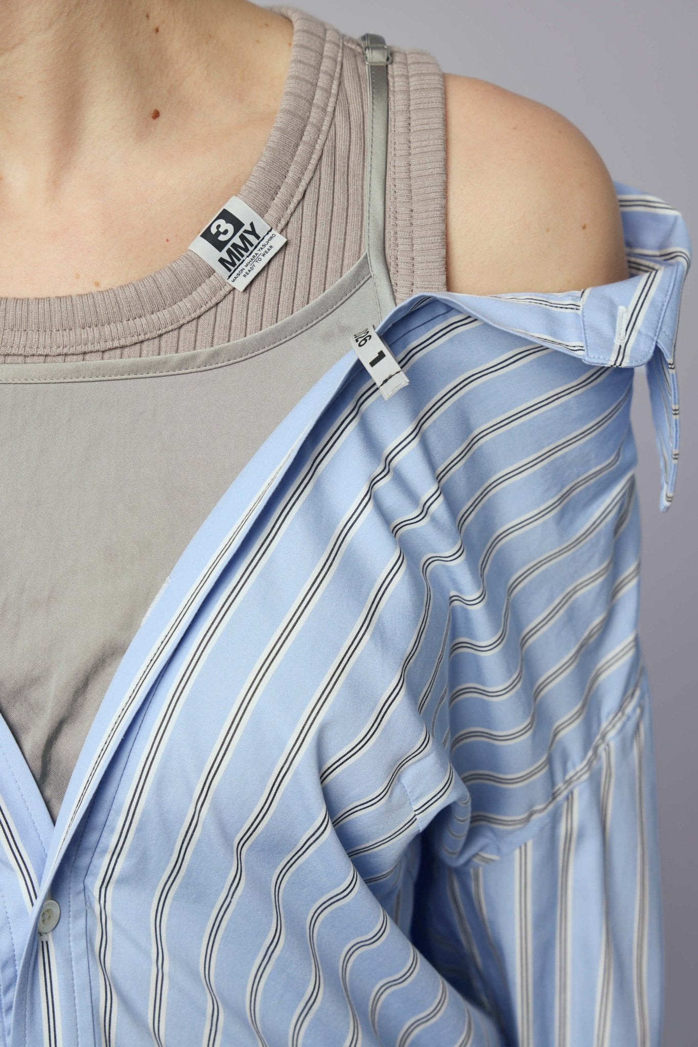 Layered Striped Shirt