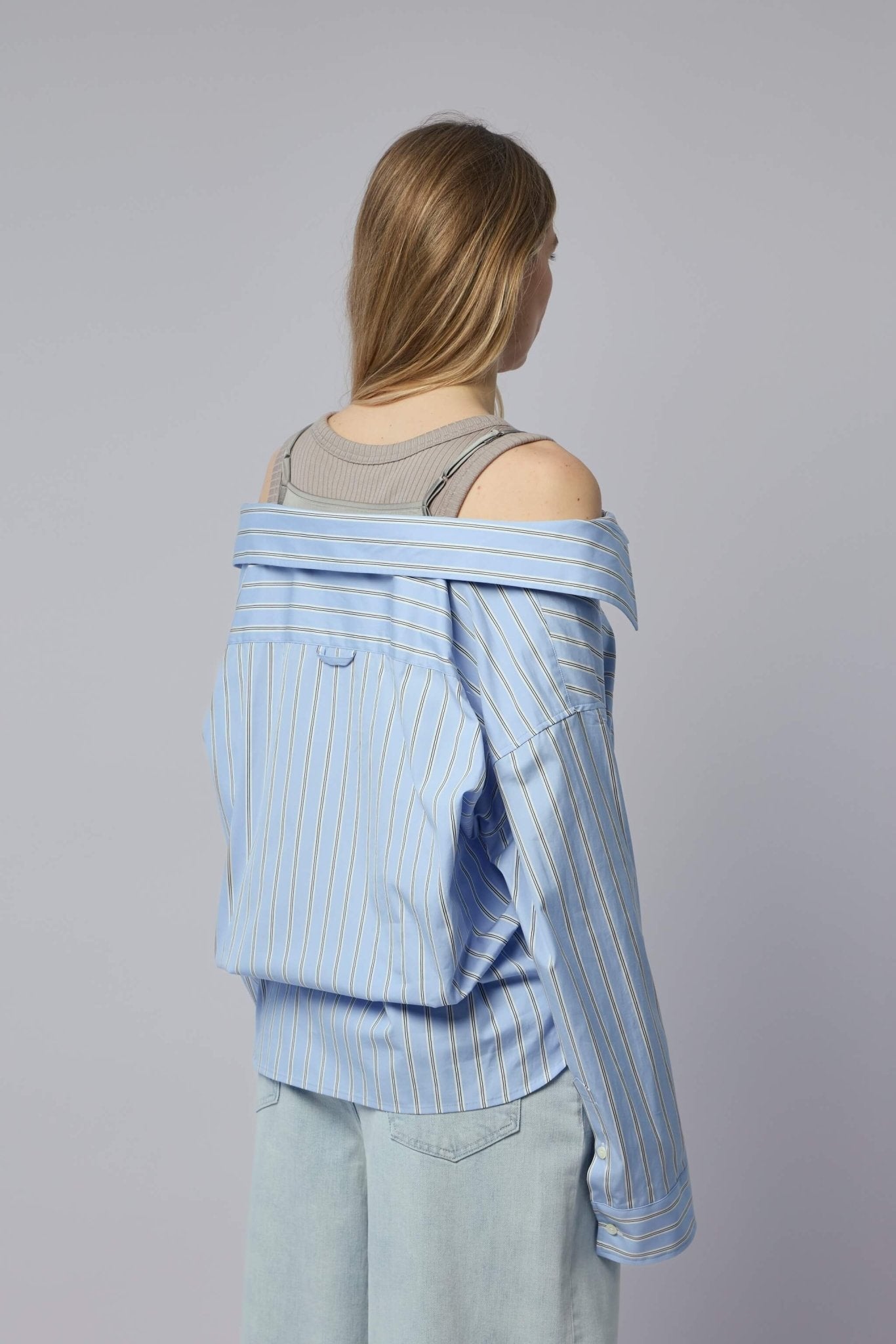 Layered Striped Shirt