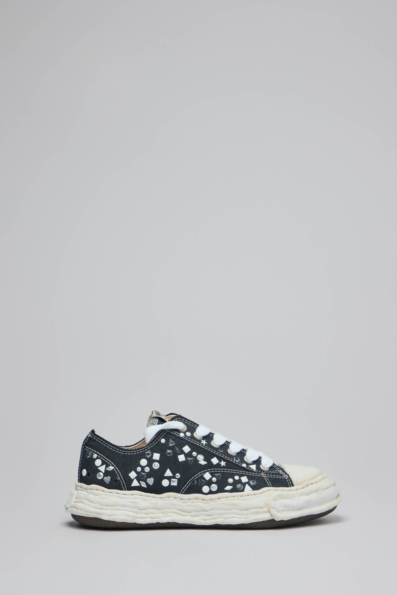 Peterson 23 Og Sole Embellished Canvas Low-top