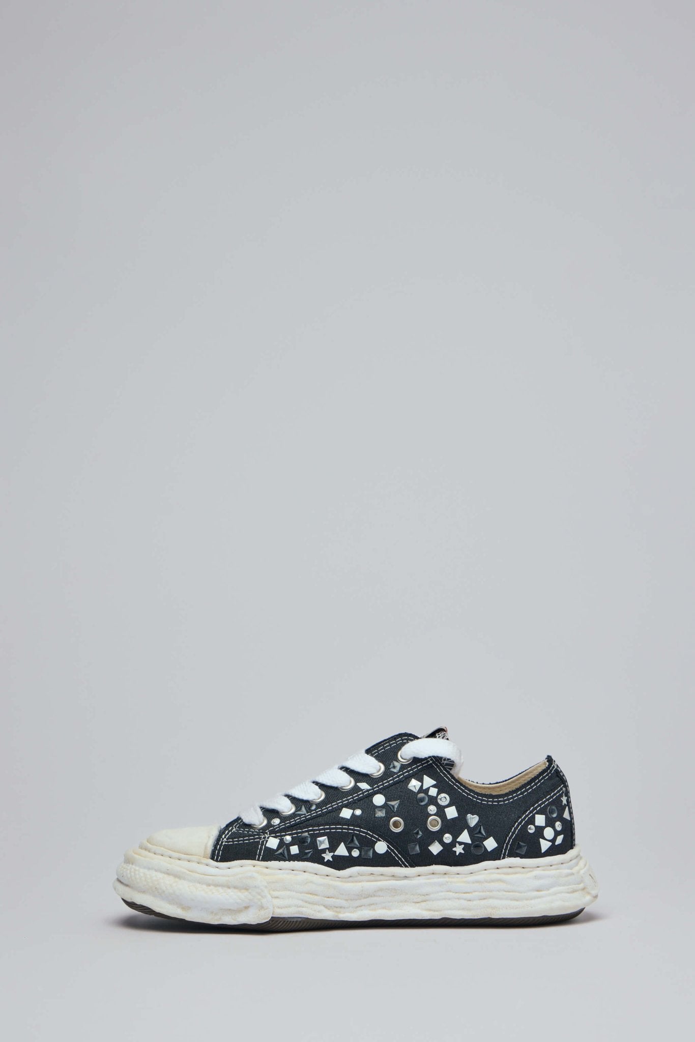 Peterson 23 Og Sole Embellished Canvas Low-top