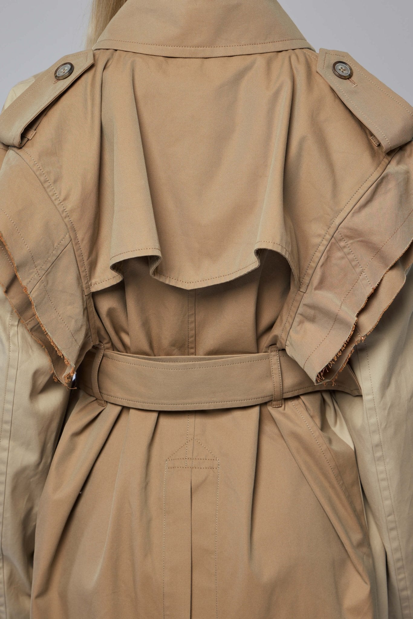 Vest Combined Balmacaan Coat
