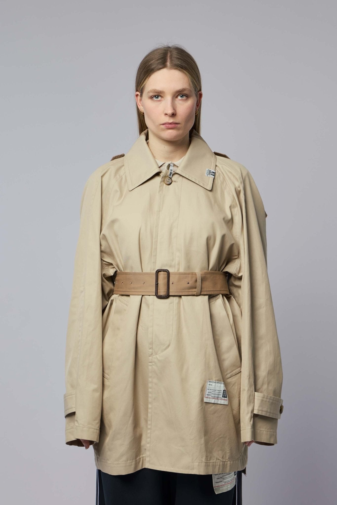 Vest Combined Balmacaan Coat