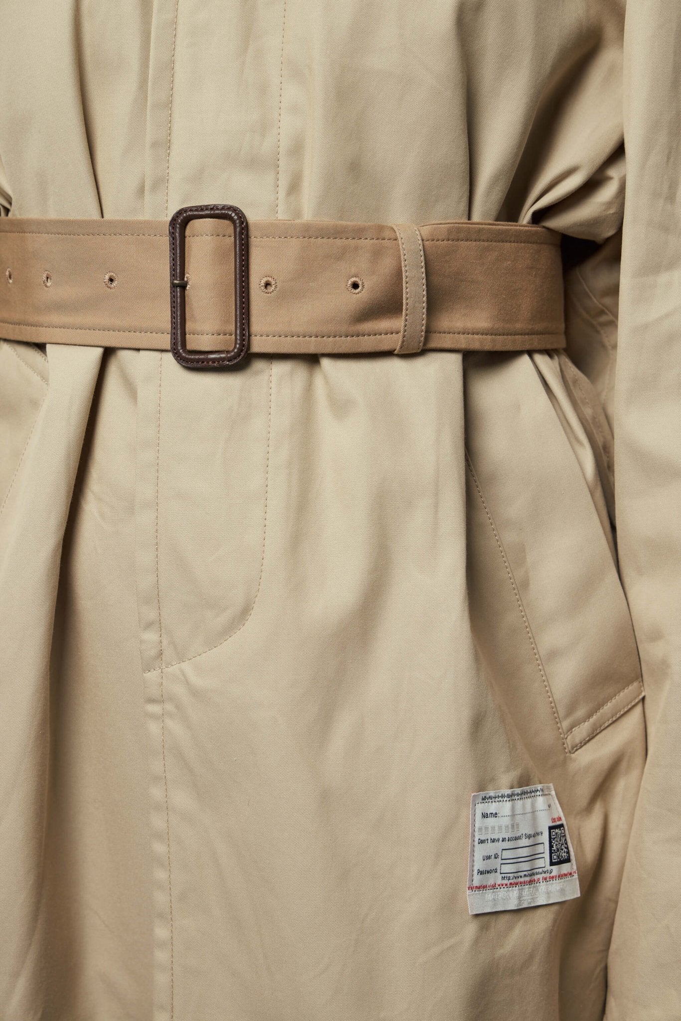Vest Combined Balmacaan Coat