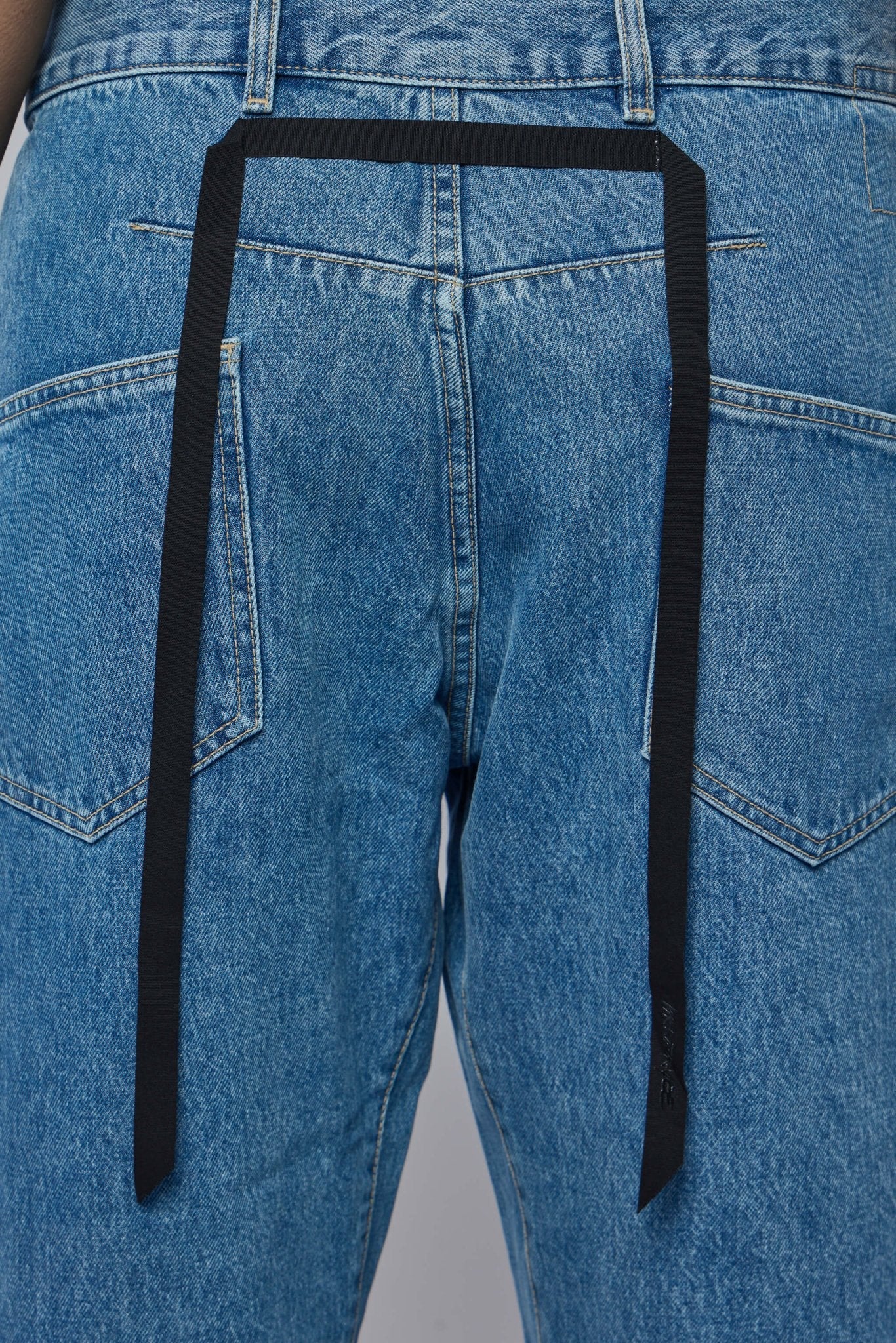 Oversized Denim Trousers