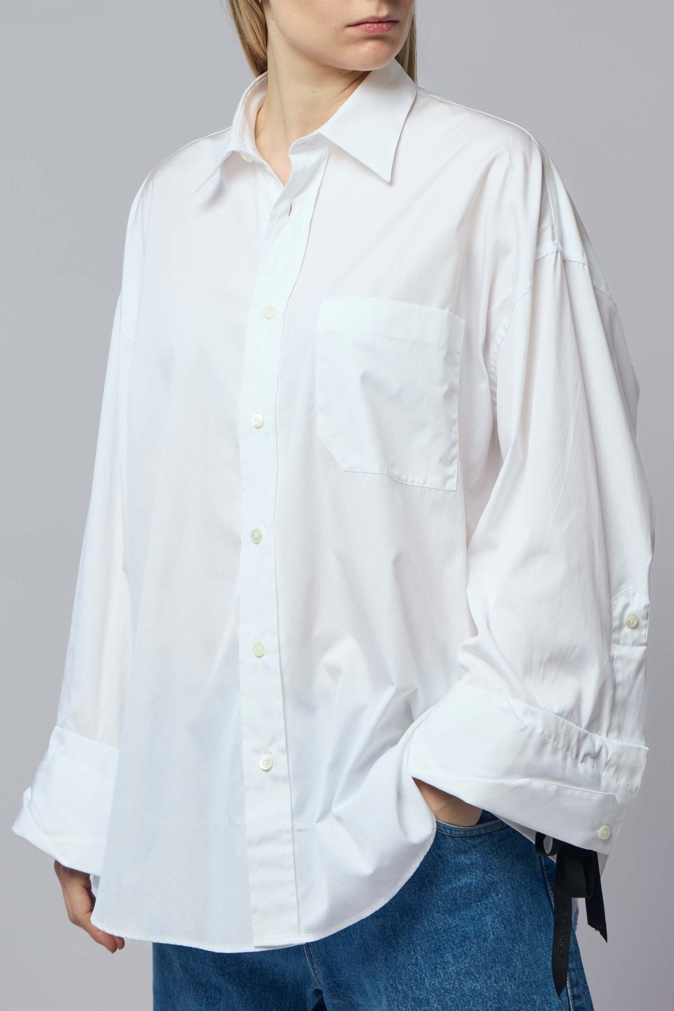 Buttoned Patterned Shirt
