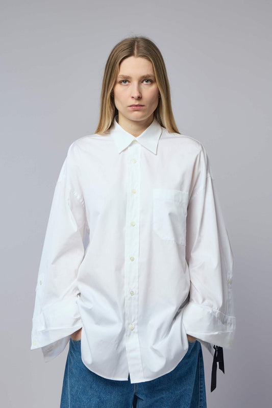 Buttoned Patterned Shirt