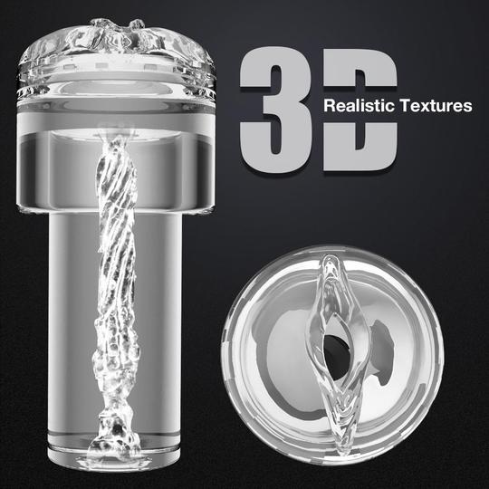 2 In 1 Vagina Sucking Electric Penis Enhancement Pump Male Masturbation Cup