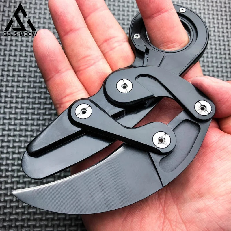 Mechanical folding Karambit Knife-GS41