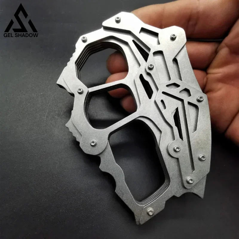 Mechanical Precision Sturdy Steel Knuckle Duster-GS135