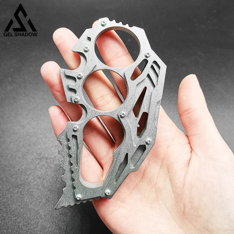 Mechanical Precision Sturdy Steel Knuckle Duster-GS135