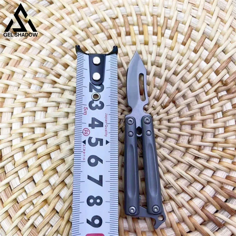 Titanize Mini Butterfly Knife Keychain-GS116