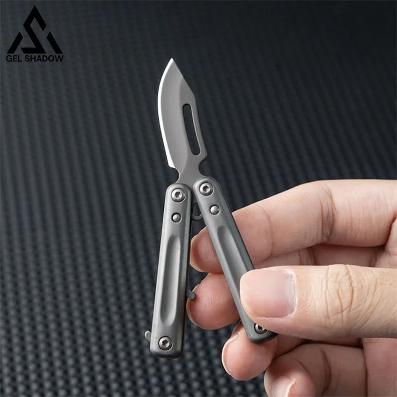 Titanize Mini Butterfly Knife Keychain-GS116