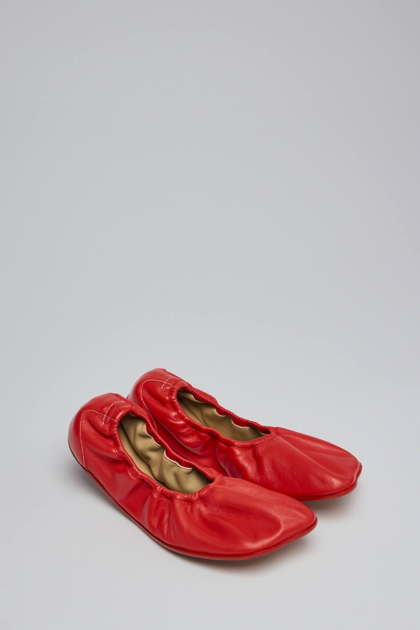 Leather Ballet Flats