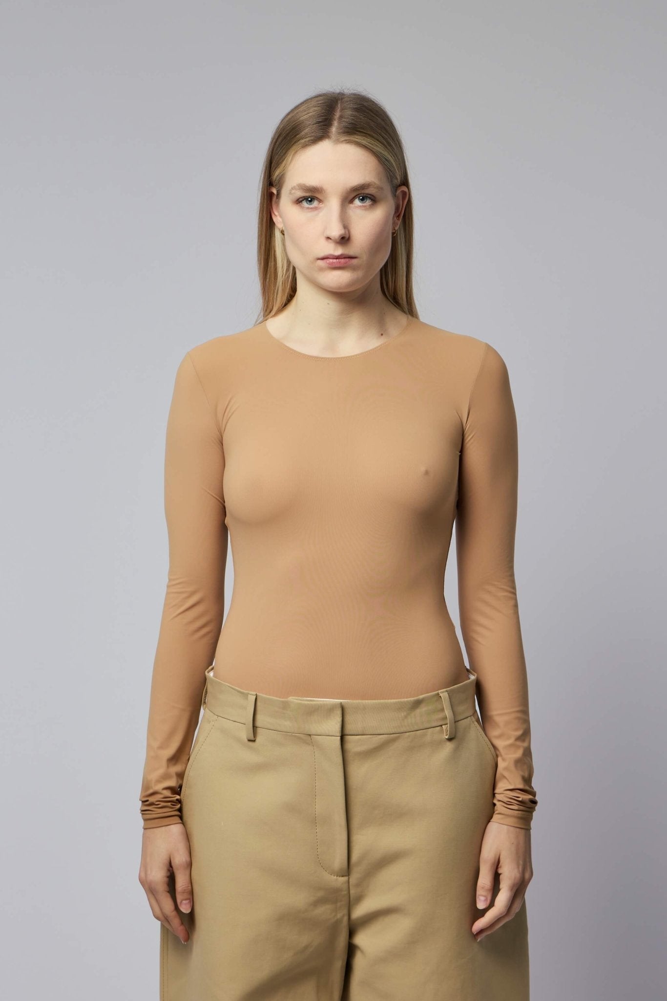 Crew-neck Bodysuit