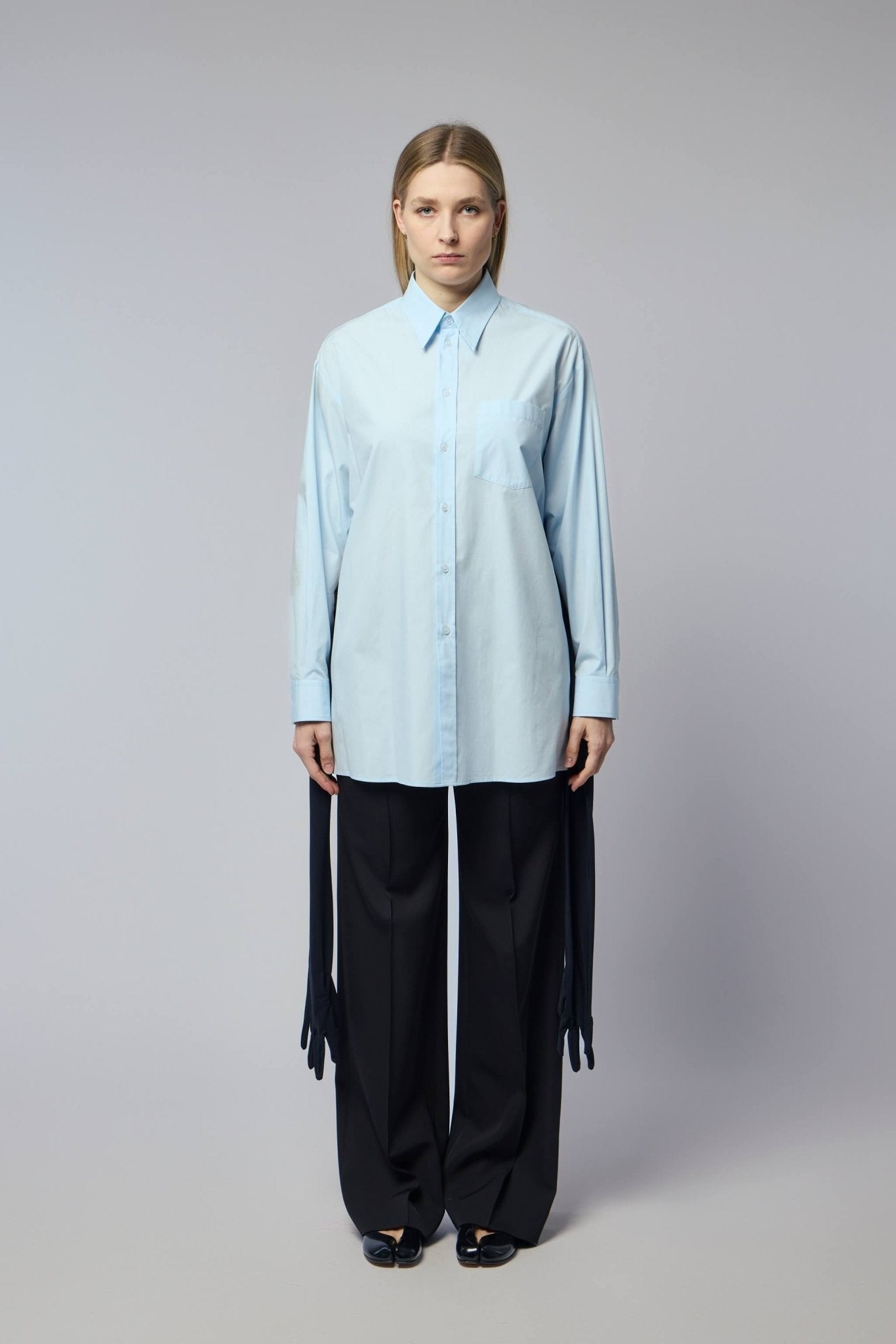 Long-sleeved Cotton Shirt
