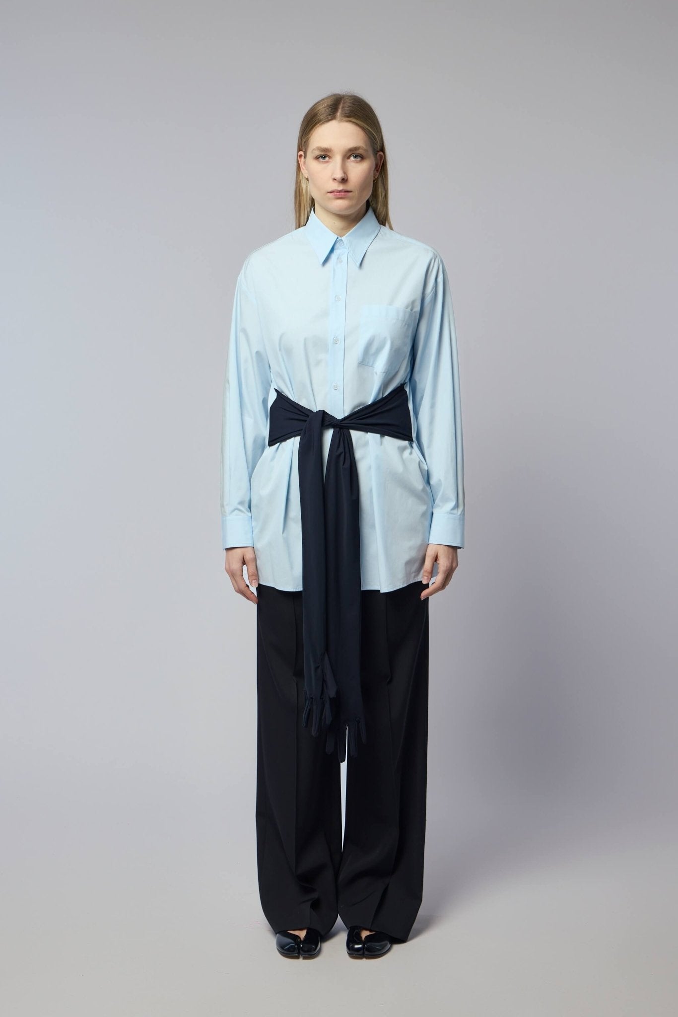 Long-sleeved Cotton Shirt