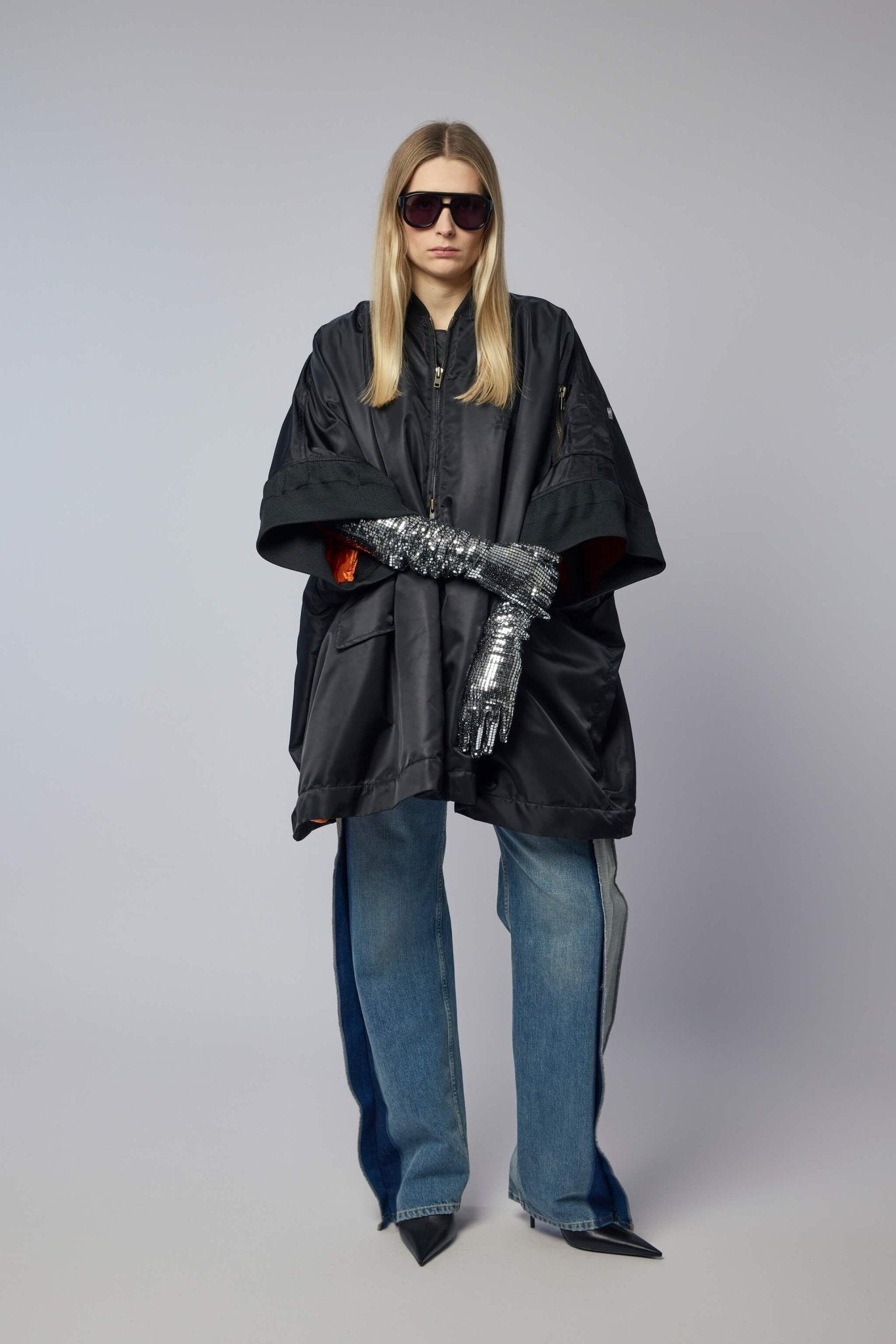 Flight Nylon Bomber Jacket