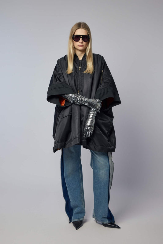 Flight Nylon Bomber Jacket