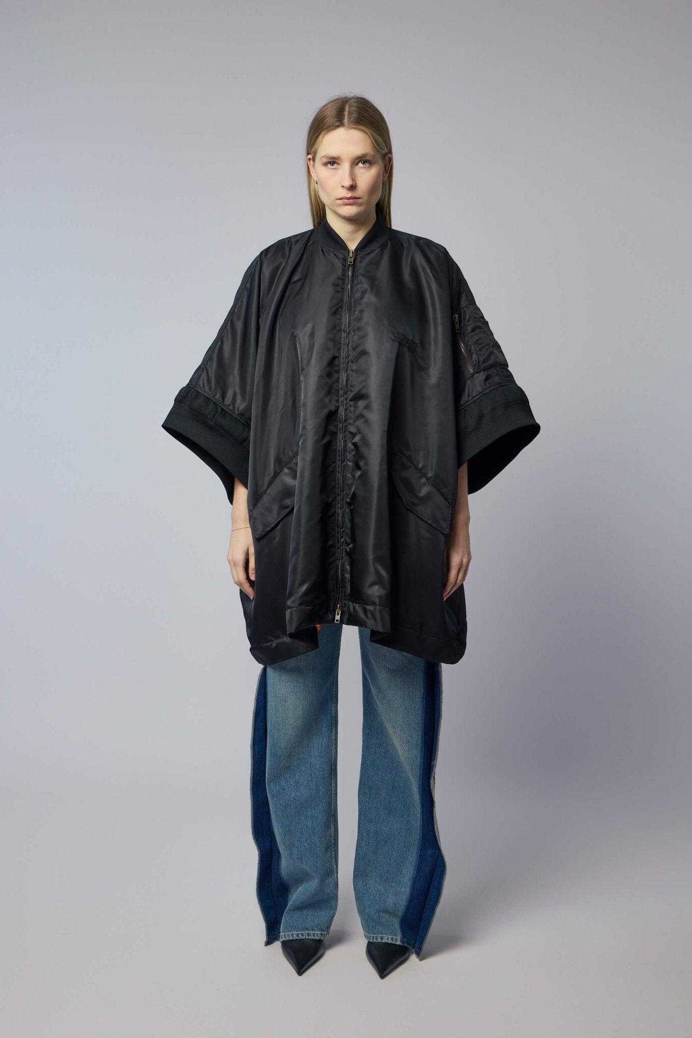 Flight Nylon Bomber Jacket