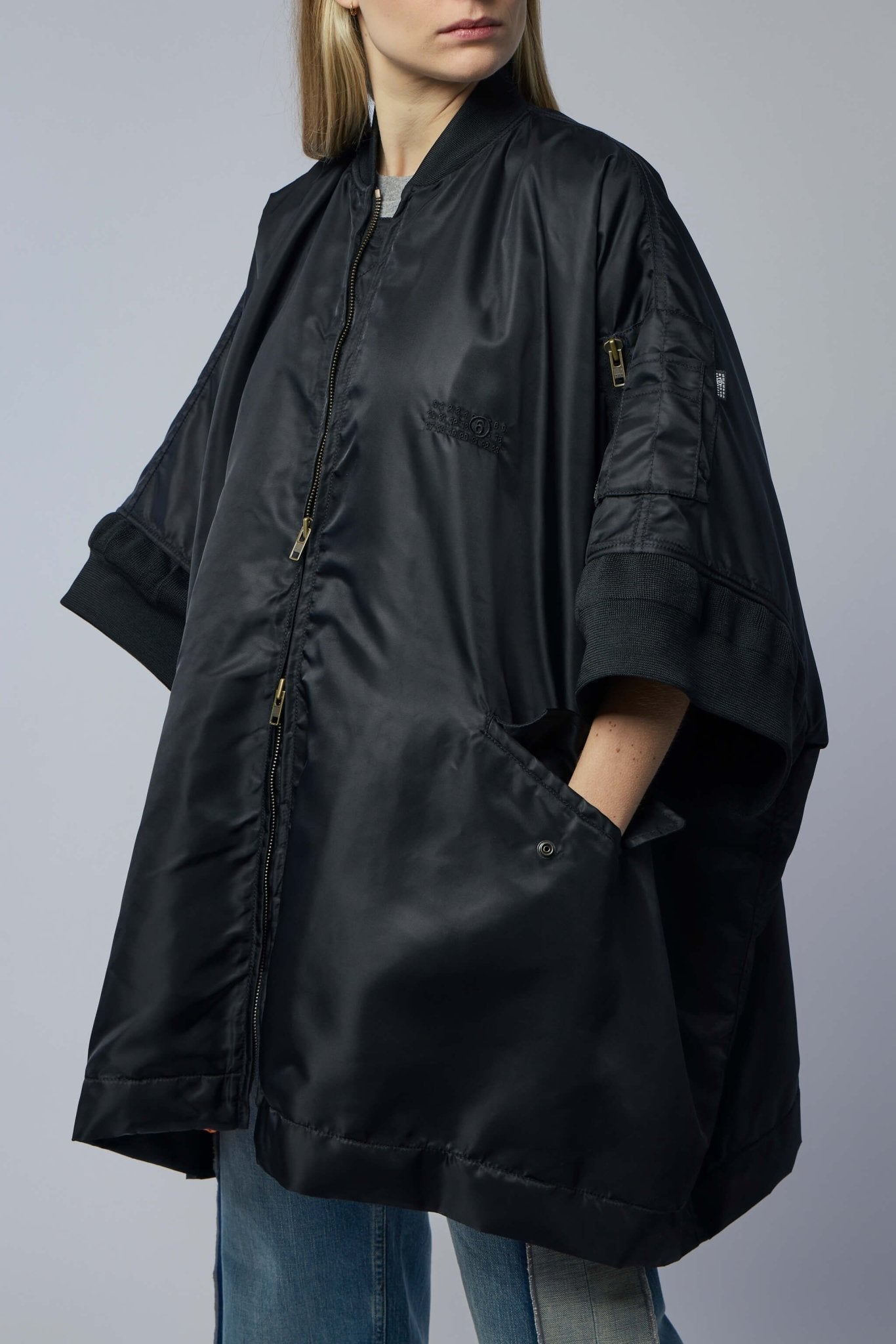 Flight Nylon Bomber Jacket