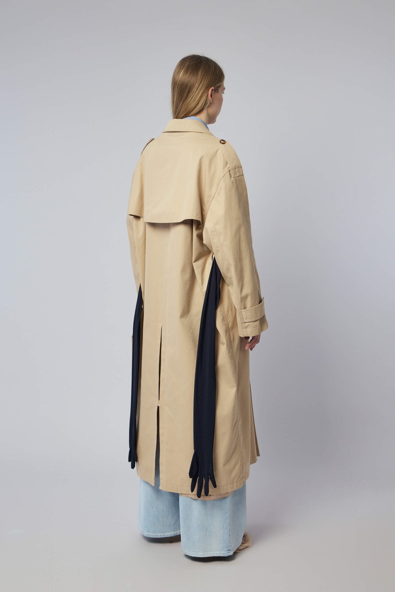 Glove Belted Trench Coat