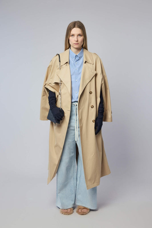 Glove Belted Trench Coat