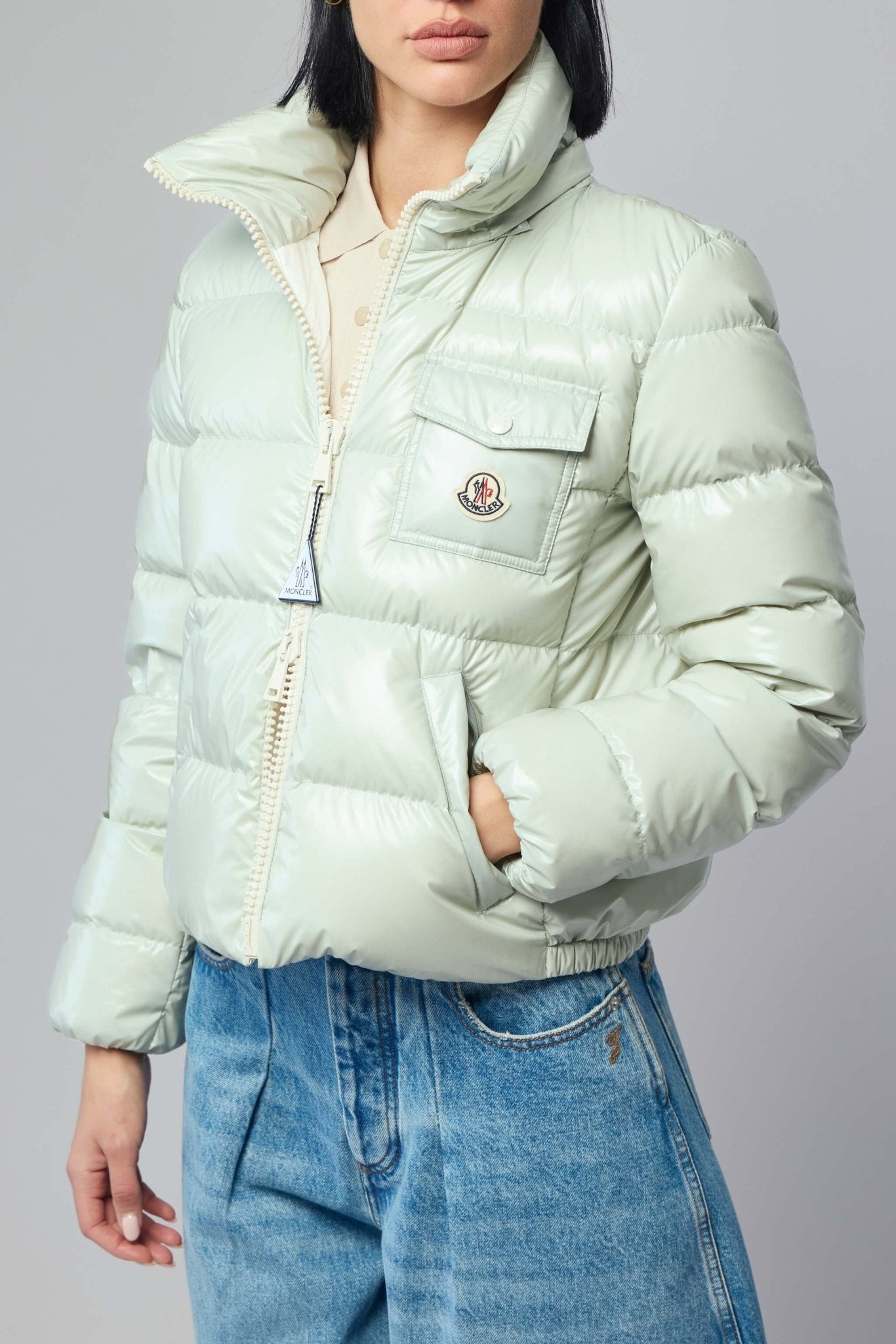 Andro Hooded Short Down Jacket