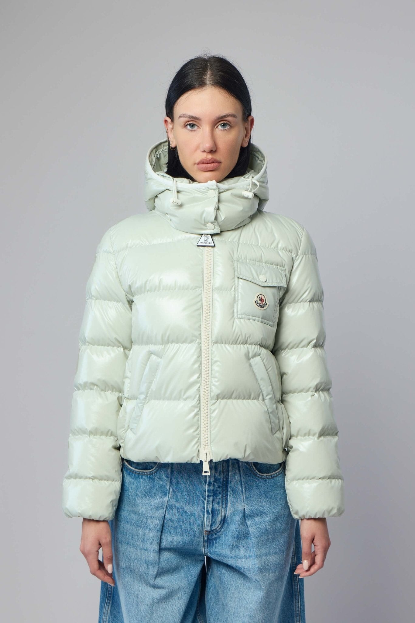 Andro Hooded Short Down Jacket