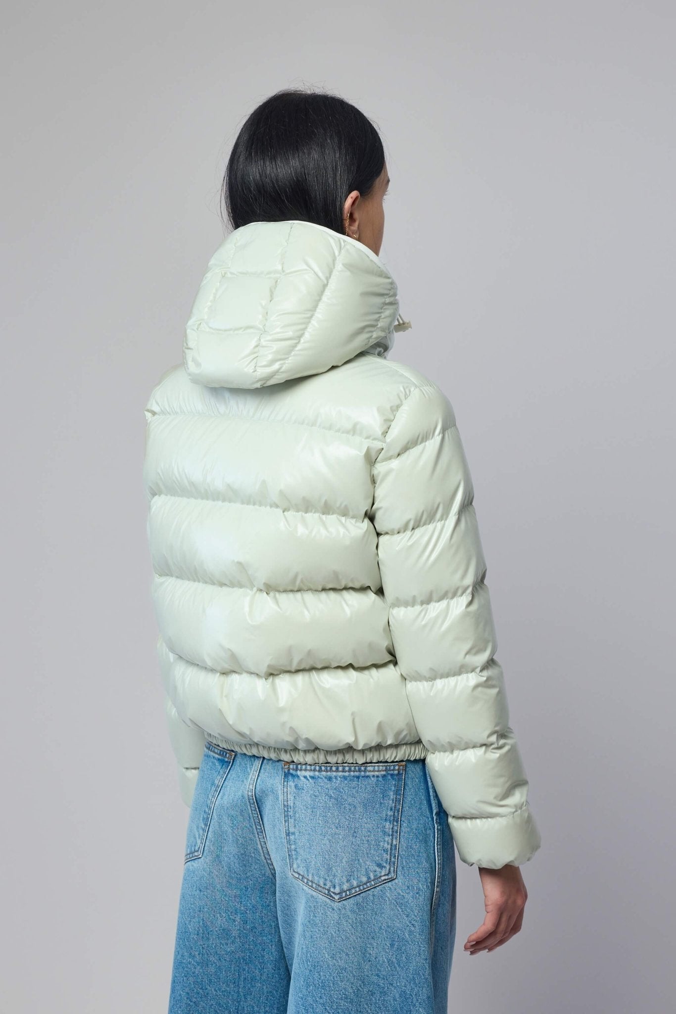 Andro Hooded Short Down Jacket