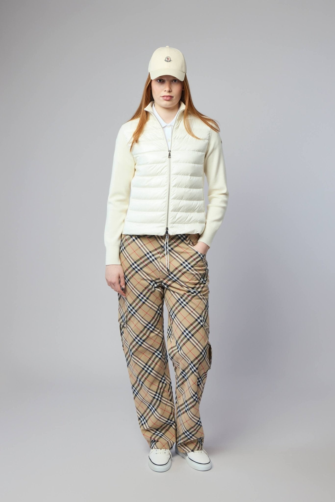 Padded Knit Cardigan