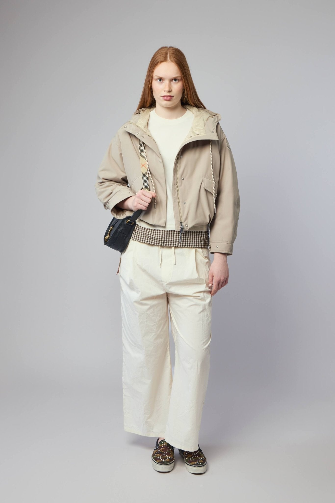 Eucalyptus Hooded Short Down Jacket