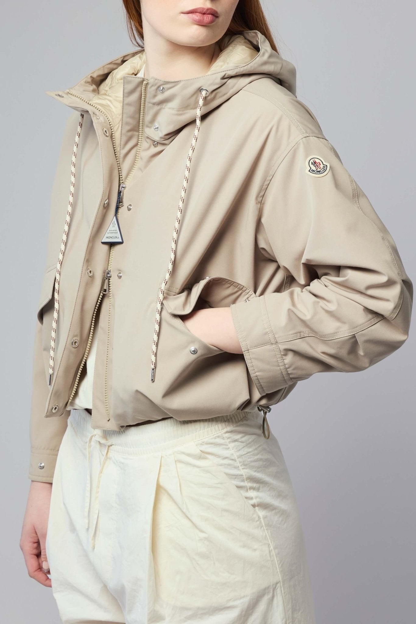 Eucalyptus Hooded Short Down Jacket
