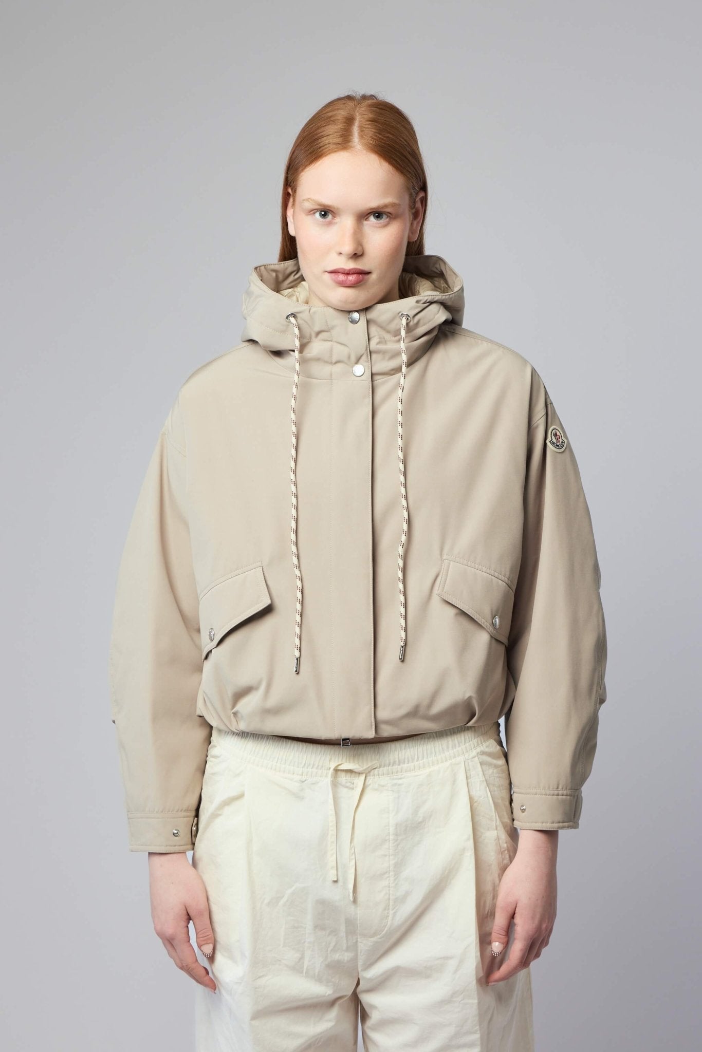 Eucalyptus Hooded Short Down Jacket