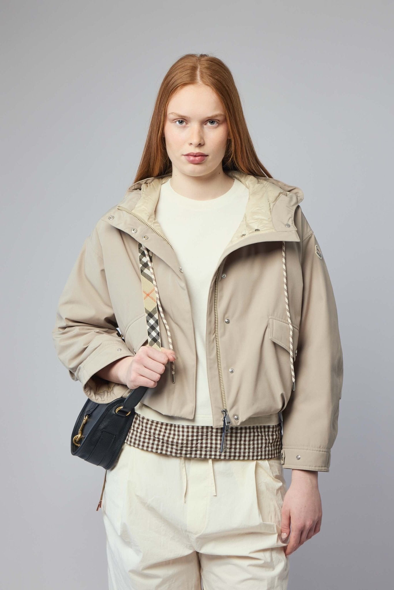 Eucalyptus Hooded Short Down Jacket
