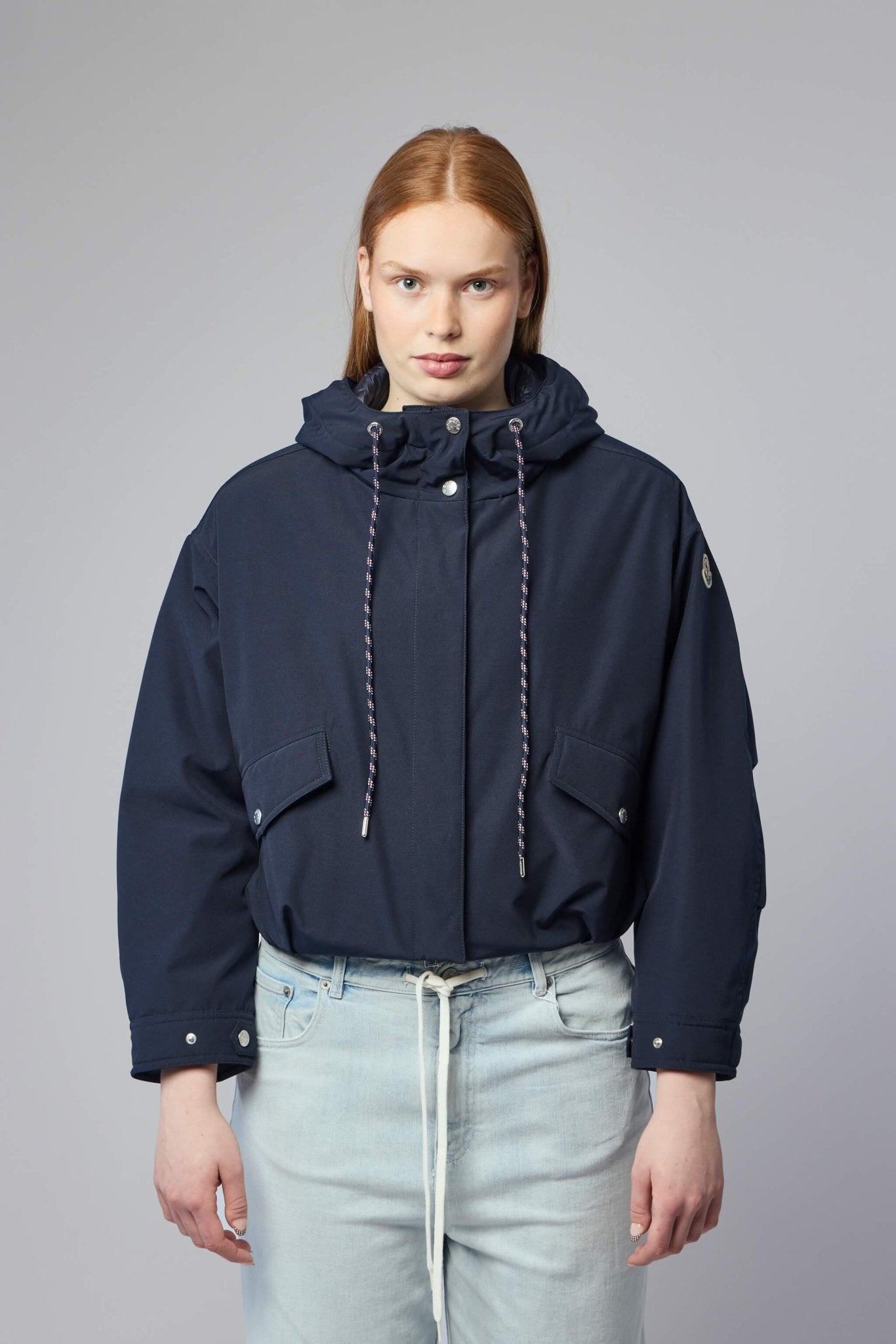 Eucalyptus Hooded Short Down Jacket