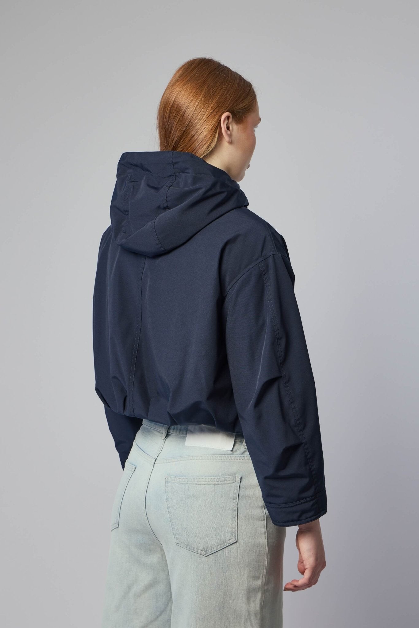 Eucalyptus Hooded Short Down Jacket