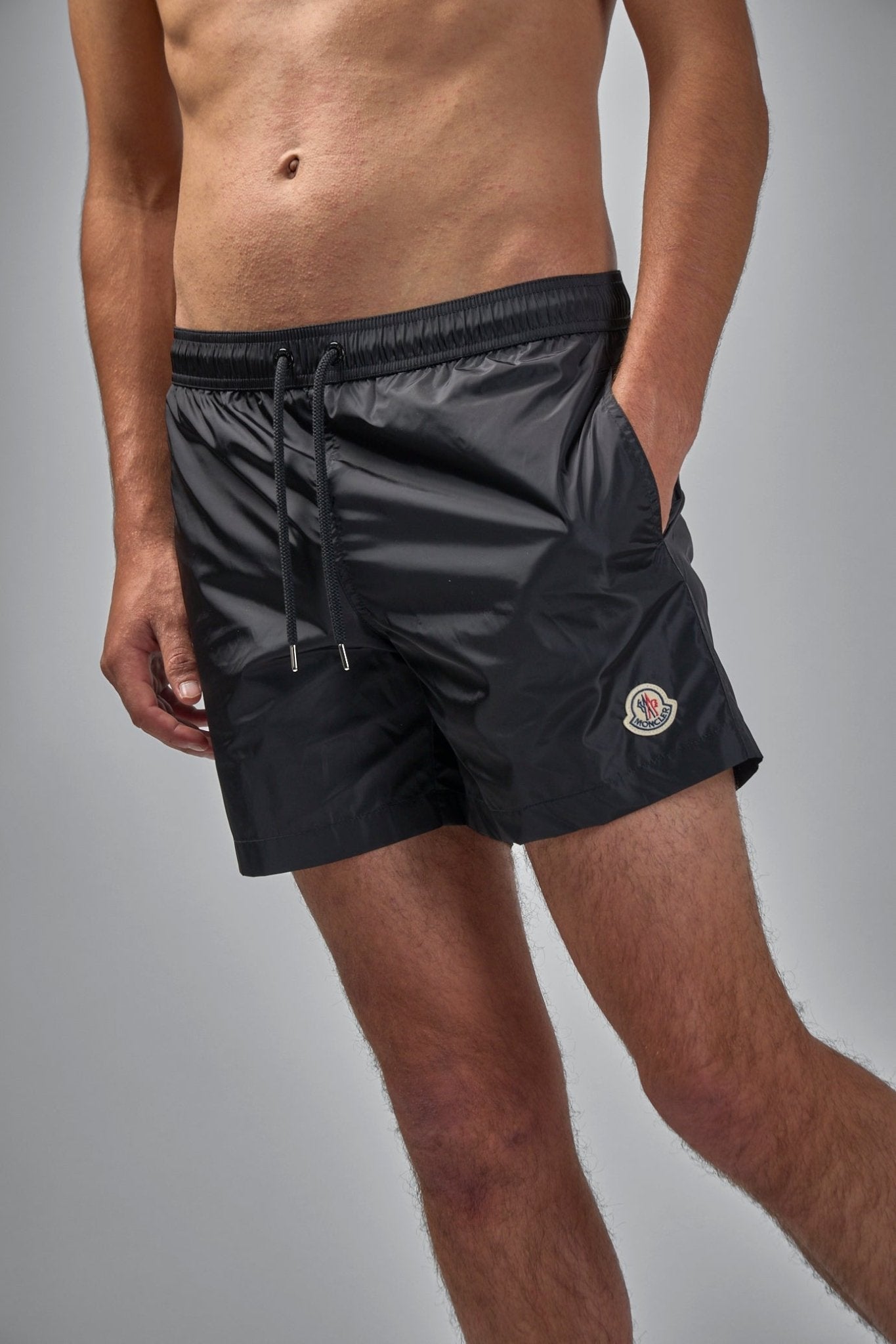Logo Patch Swim Shorts
