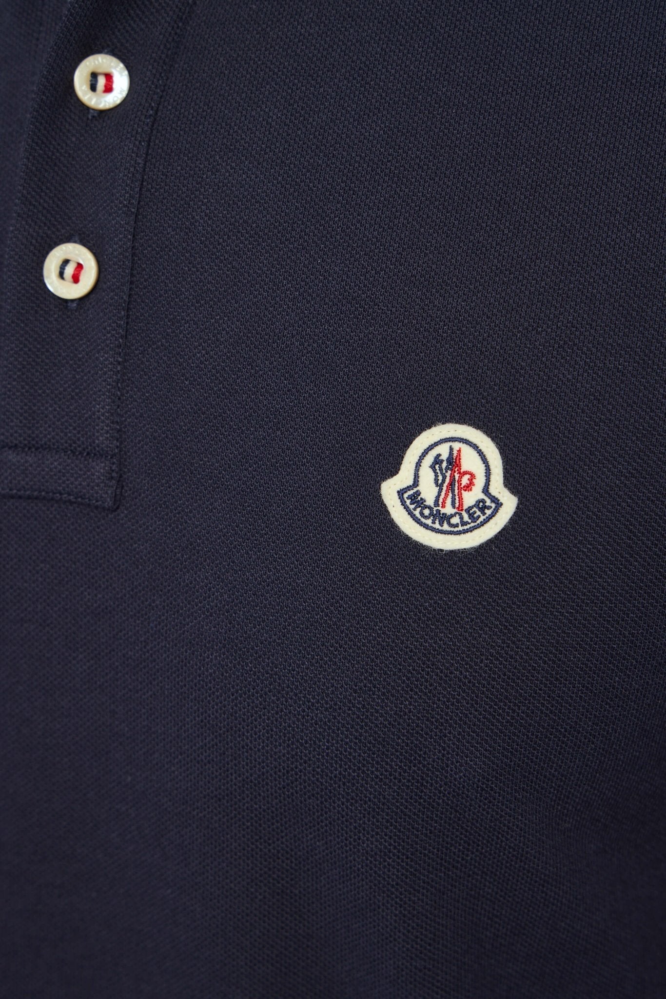 Logo Patch Cotton Polo Shirt