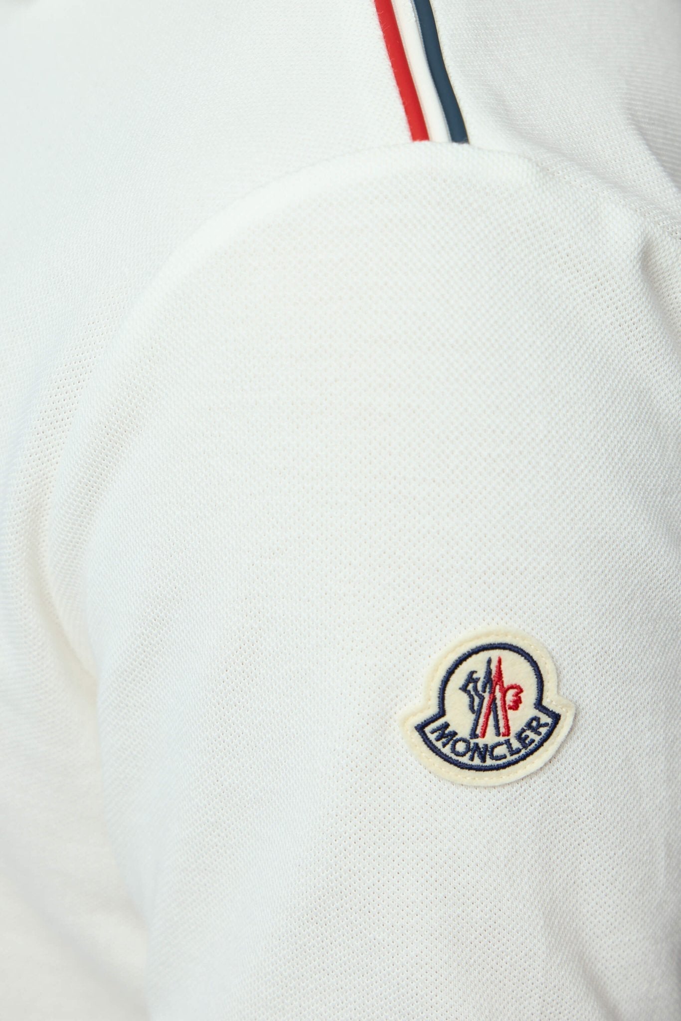 Tricolor-trimmed Cotton Piquet Polo Shirt