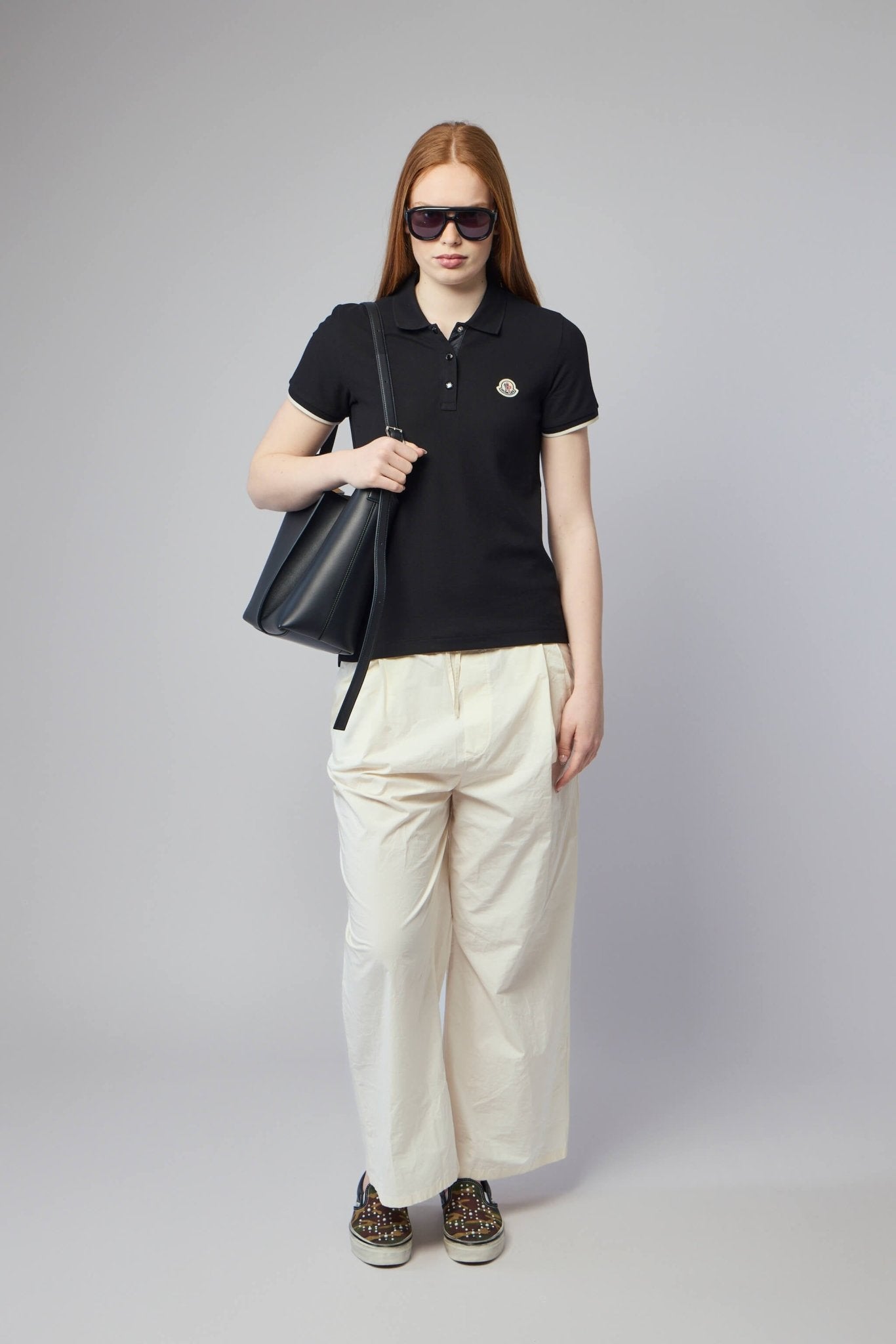 Logo Cotton Piquet Polo Shirt