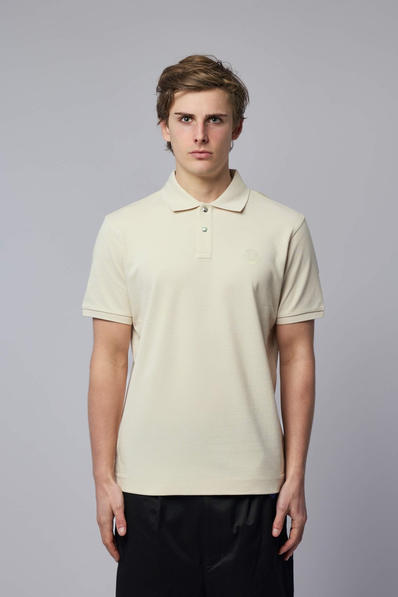 Tricolor-trimmed Cotton Piquet Polo Shirt