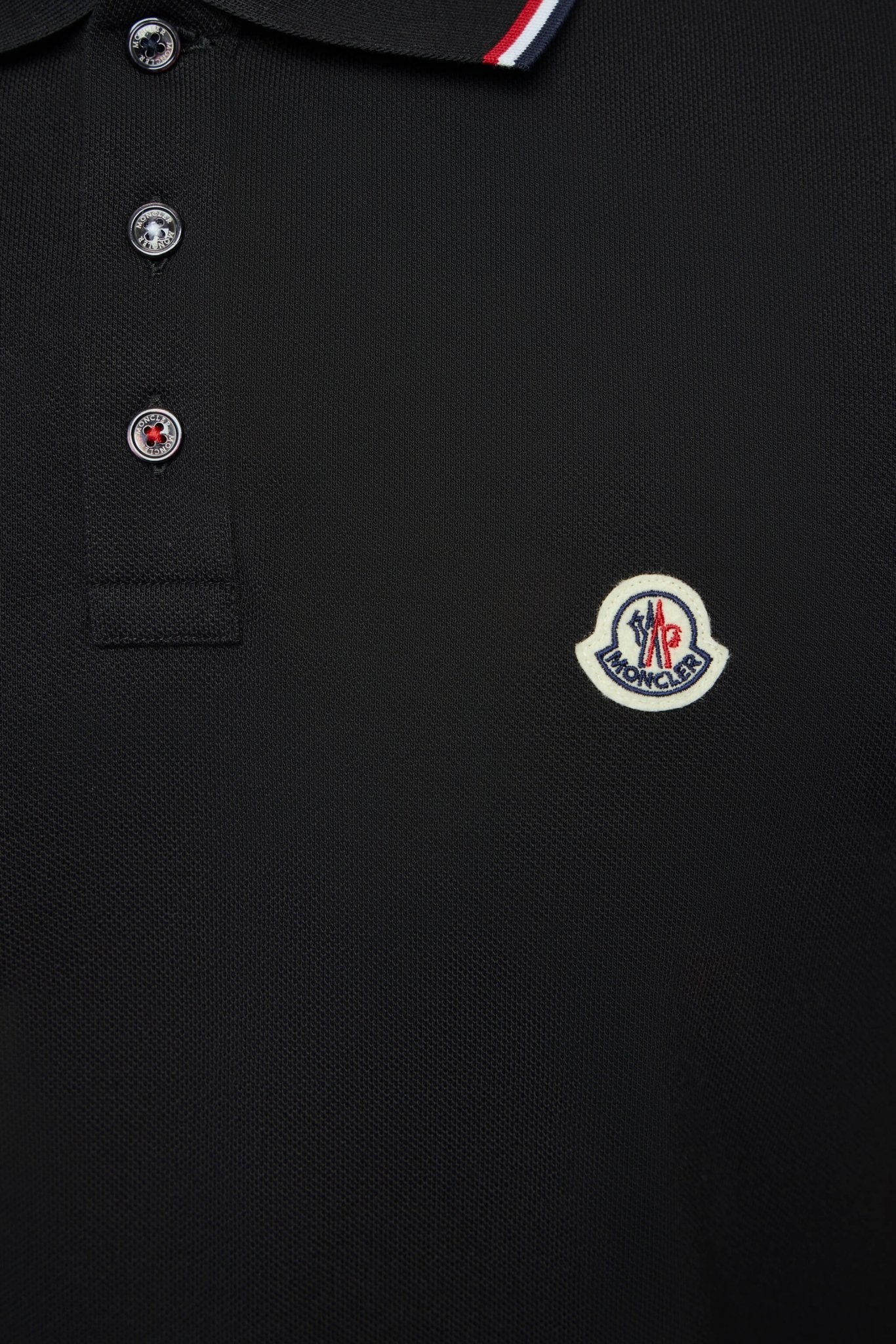 Tricolor-trimmed Cotton Piquet Polo Shirt