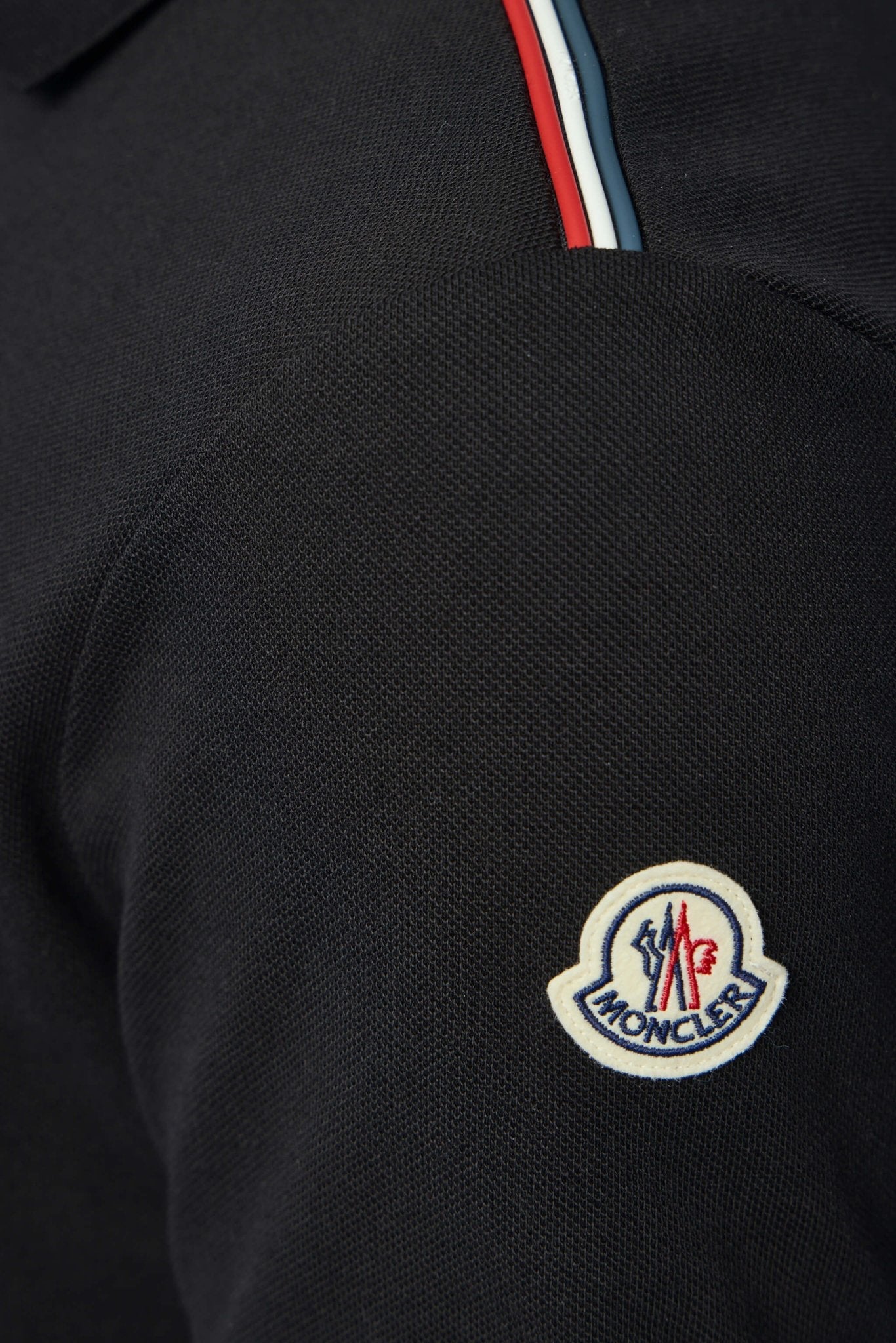 Tricolor-trimmed Cotton Piquet Polo Shirt