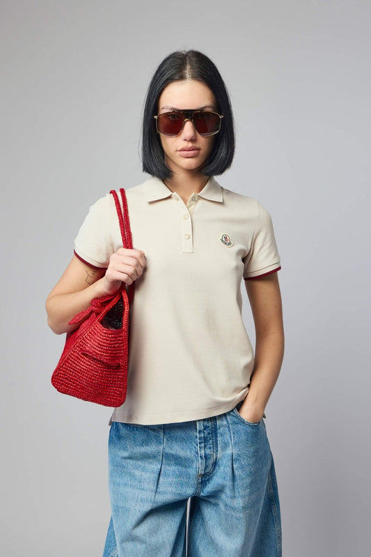 Logo Cotton Piquet Polo Shirt