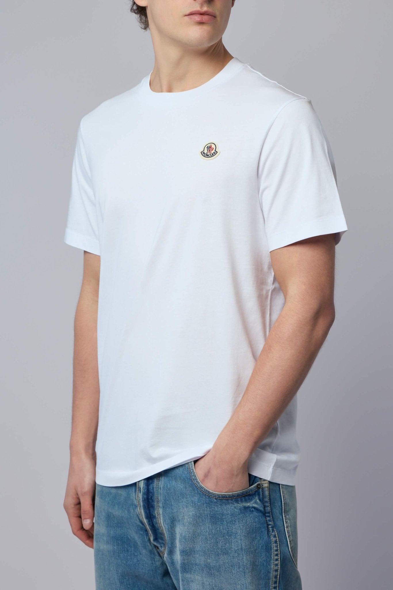 Logo Patch Cotton T-shirt