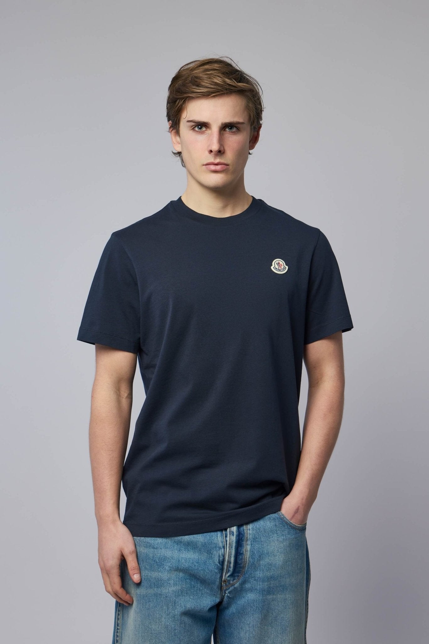 Logo Patch Cotton T-shirt