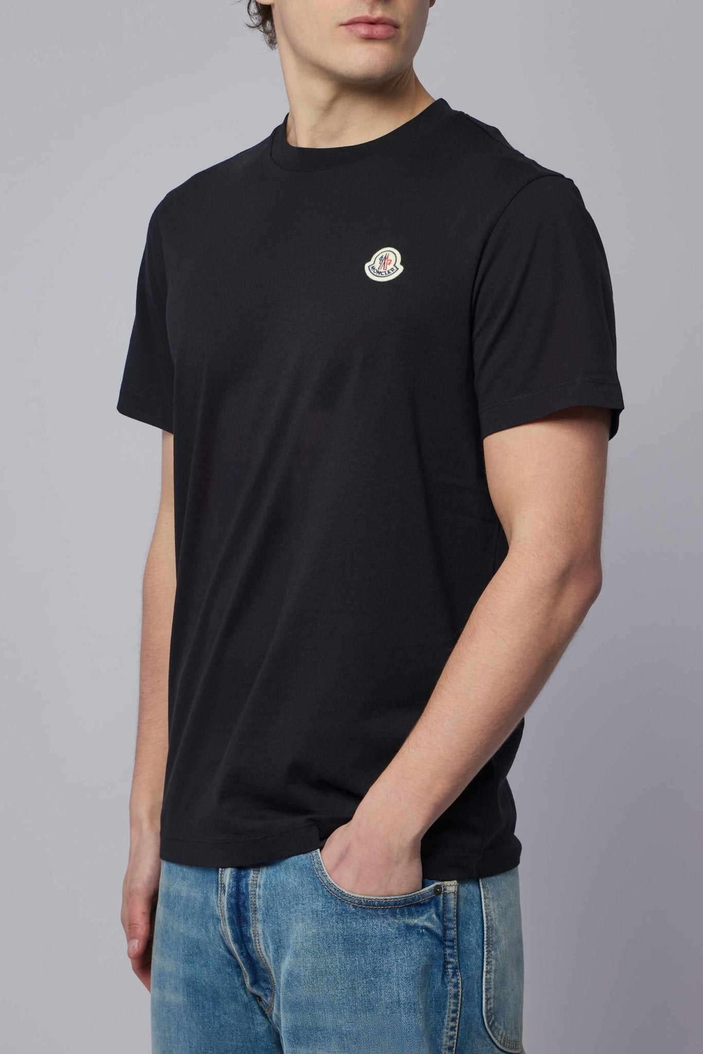 Logo Patch Cotton T-shirt