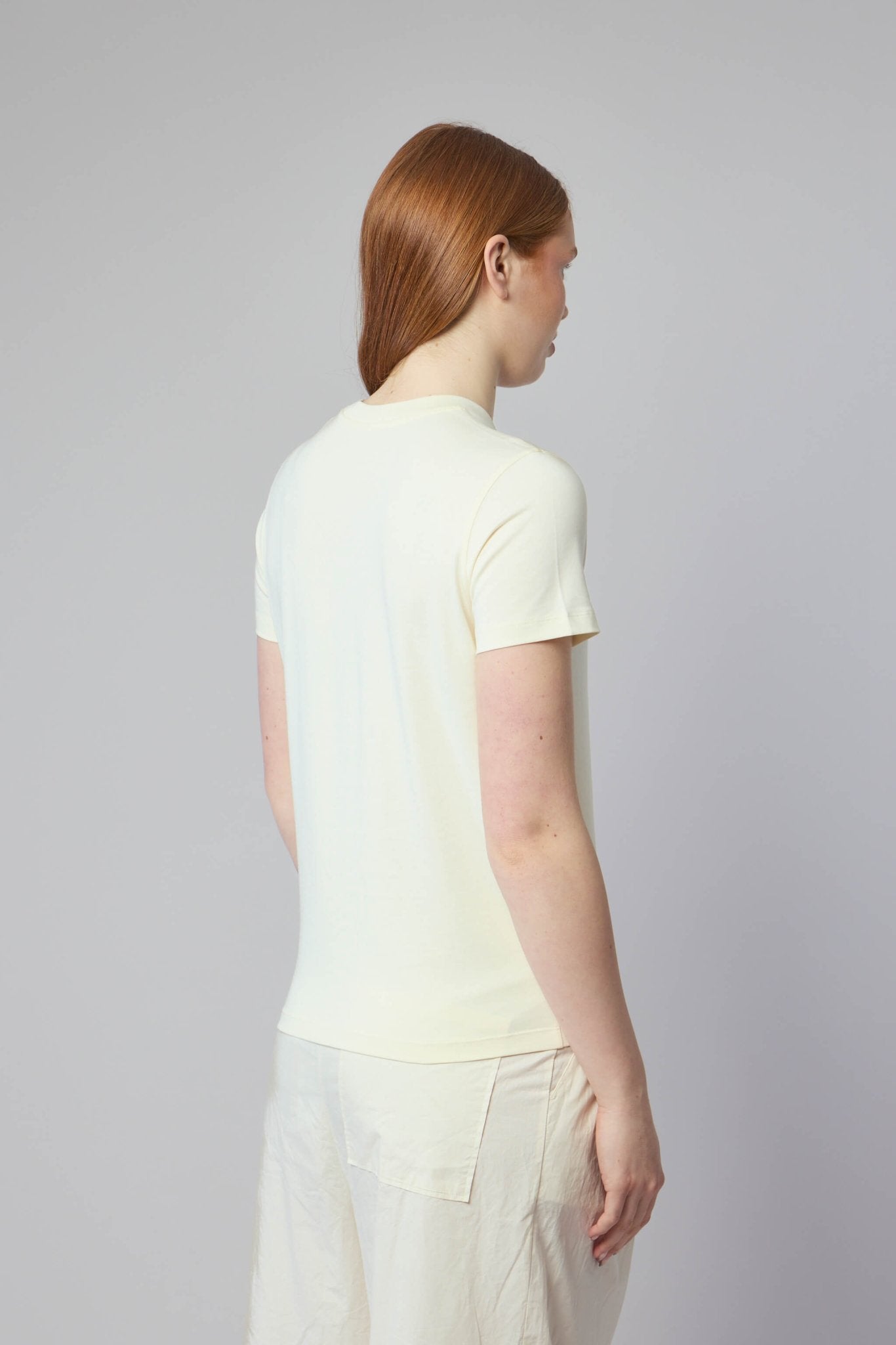 Embroidered Tonal Logo Cotton T-shirt