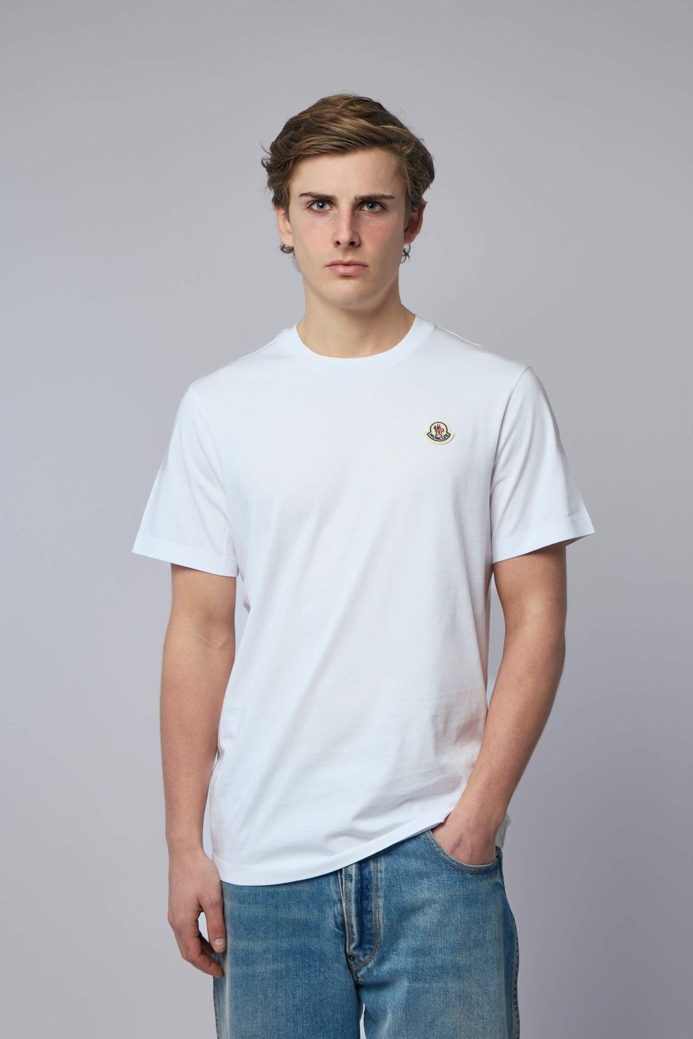 Logo Patch Cotton T-shirt